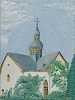 Church: Oil on Canvas, 25x40cm Sold
